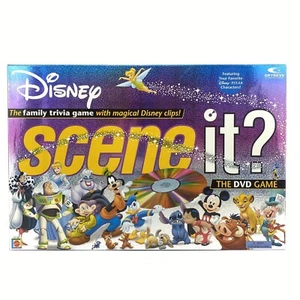 Disney Scene It DVD Trivia Board Game 2004 100% Complete Pixar 1st Edition - Picture 1 of 9