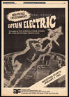 CAPTAIN ELECTRIC__Original 1979 imprimé commercial AD/affiche_film promo__FRANK AGRAMA