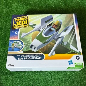 Star Wars Young Jedi Pilot Adventures Kai Brightstar & Starship Disney Toys NEW - Picture 1 of 10