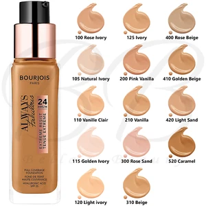 BOURJOIS Always Fabulous 24H Long-Lasting Foundation SPF 20 30ml *CHOOSE SHADE* - Picture 1 of 35