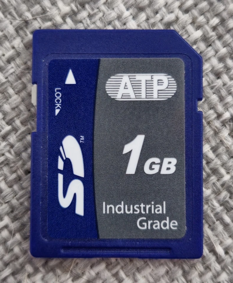 ATP 1GB Industrial Grade SD Memory Card Class 10 UHS-1 U1 AF1GSDI-ZAEXM - Image 1 of 1
