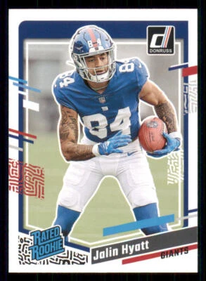 2023 Donruss #378 Jalin Hyatt RR RC - Image 1 of 2