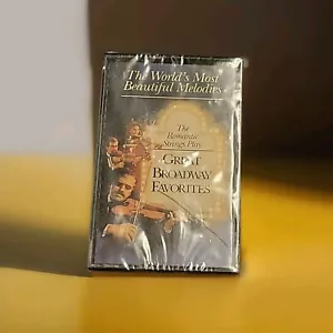 The Romantic Strings: Play Great Broadway Favorites Cassette Tape New - Picture 1 of 4