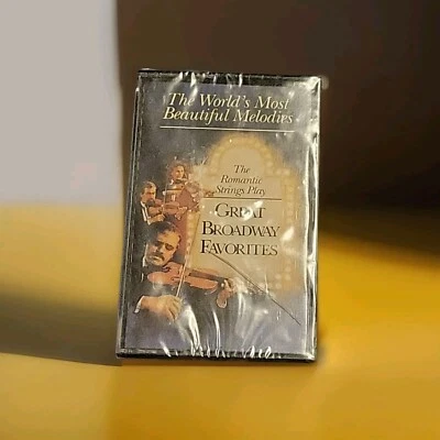 The Romantic Strings: Play Great Broadway Favorites Cassette Tape New - Image 1 of 4