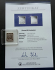 Italy Italien Parma 80 Centesimi 1859 (stamp) MNH *silver *certificate *rare