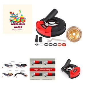 Expert Surface Grinding Dust Shroud for Angle Grinder, Universal 5-Inch + Dia... - Picture 1 of 8