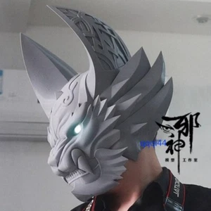 Anime Cosplay GARO Helmet Full Face Mask Wearable Prop Molds 3D Print Unpainted - Picture 1 of 11