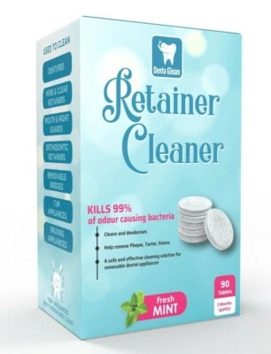 6 Tablet Trial Pack – Retainer & Aligner Cleaning Tablets (Travel Size)