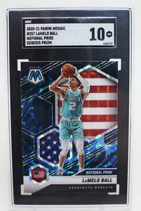 2020 Mosaic Genesis LaMelo Ball RC SSP Case Hit Rookie National Pride Prizm - Picture 1 of 2