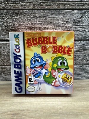 Game Boy Color Classic Bubble Bobble CIB Box - RARE Nintendo Gameboy - Image 1 of 4