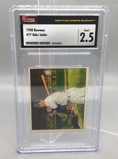 Bowman 1950 #77 Duke Snider CSG 2.5