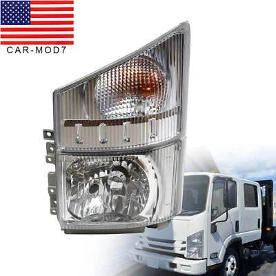For 2008-2020 Isuzu NPR NPR-HD NQR NRR Driver Side Headlight & Corner Lamp LH - Image 1 of 4