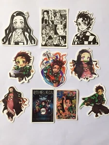 Demon Slayer Anime Stickers (10)As Pictured. - Picture 1 of 1