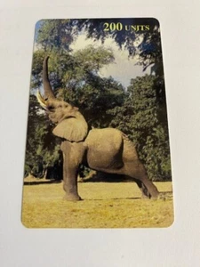 carta telefonica 200 Units Delta Card (fake) Animali Elefante 38/40 - Picture 1 of 1