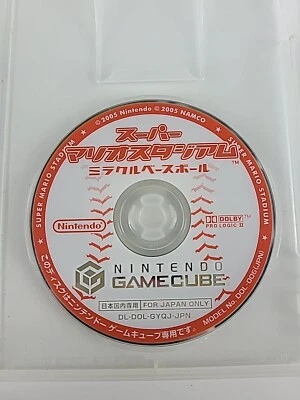 Super Mario Stadium Baseball Nintendo Gamecube NTSC-J Japanese Disc Only US  - Image 1 of 4