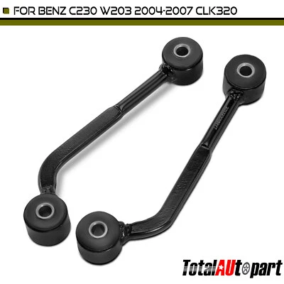 2x Barra Estabilizadora Eslabón para Mercedes-Benz W203 C32 AMG C230 C280 C350 CLK350 Trasero Foto 1 de 4