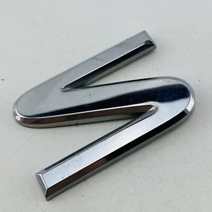 03-07 Nissan Murano S Emblem Badge Logo Letter Trunk Gate Rear Chrome OEM D28 - Picture 1 of 6