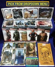 2022 Topps Star Wars The Book of Boba Fett Insert/Chase Trading Cards You-Pick
