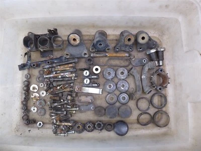 1993 Kawasaki KZ550 F K434-1) misc bike bolts parts mounts brackets #2 - Image 1 of 4