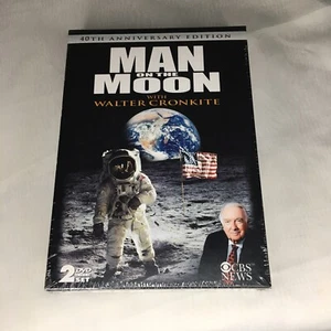 Man On The Moon With Walter Cronkite (DVD,2003) New Sealed - Picture 1 of 4