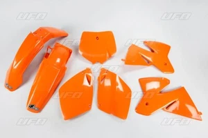 Ktm Plastic Kit 1999 2000 Exc Sx Sxf 125 200 250 300 400 520 Complete Orange - Picture 1 of 3