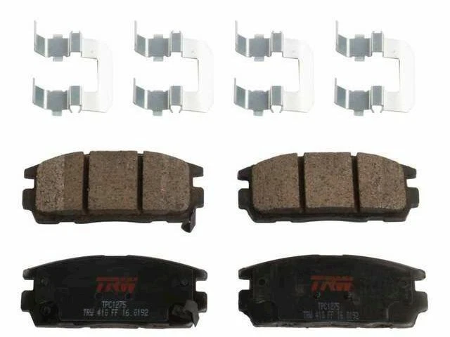 Juego de pastillas de freno traseras TRW Premium de cerámica para Pontiac Torrent 2007-2009 17TPBD Foto 1 de 1