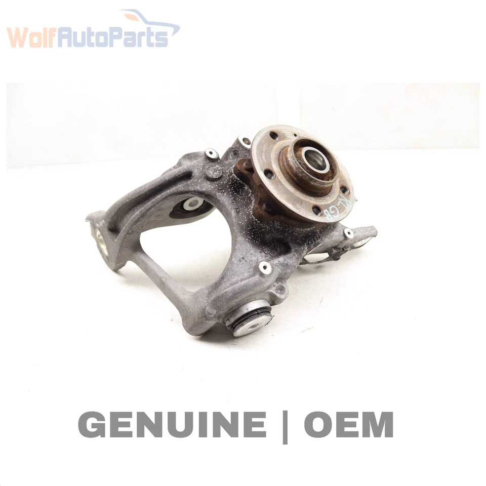 AUDI A6 QUATTRO 2012-2018 - Nudillo de husillo trasero izquierdo con cojinete de rueda Foto 1 de 4