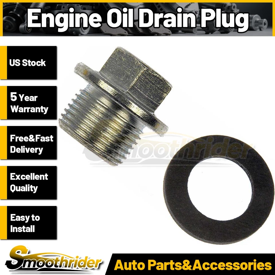 Dorman - Autograde 1pc Engine Oil Drain Plug For Honda 600 1970 1971 1972 - Image 1 of 2