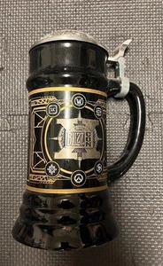 Blizzard Blizzcon 2016 Exclusive 10 Year Anniversary Beer Stein Black - Picture 1 of 1