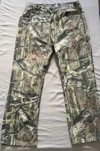 Mossy Oak Pants Mens 34x30 Camouflage Camo Hunting Outdoor Break Up Infinity - Picture 1 of 4