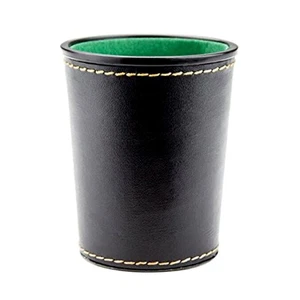 Leatherette Cup, Flannel Interior Quiet in Shaking for Board Games - Picture 1 of 8