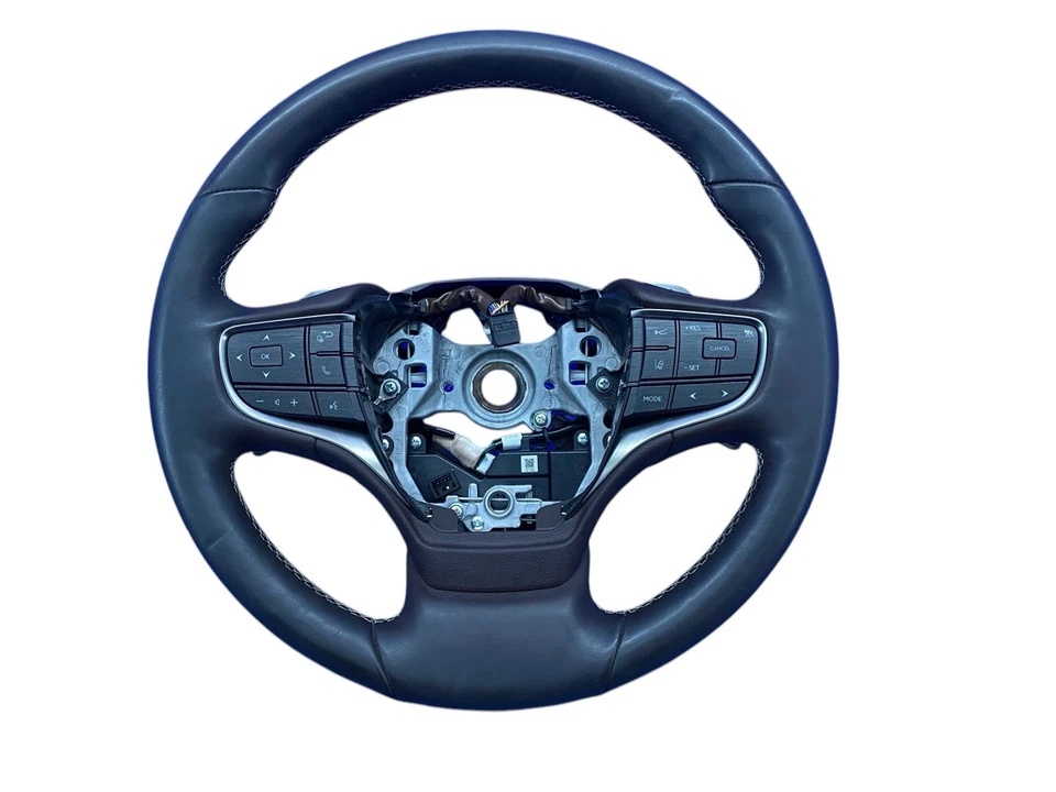 2018-2023 LEXUS LS500 FRONT LEFT DRIVER STEERING WHEEL BLACK LEATHER OEM - Image 1 of 4