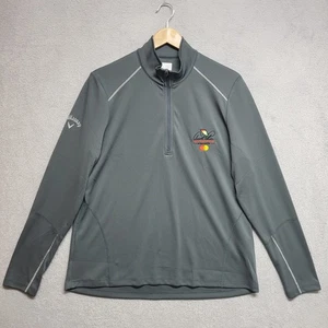 Callaway Pullover Herren Large grau 1/4 Zip Weather Series Arnold Palmer MC Golf - Bild 1 von 10