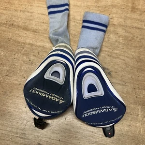 Lot of 2 Adams Hybrid Fairway Wood Headcovers No Tags (A2) - Picture 1 of 4
