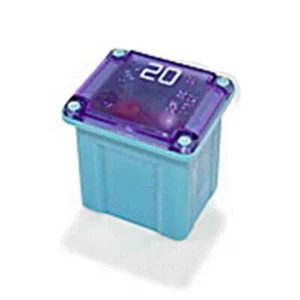DBG 205.JLP20F 20A (AZZURRO) FEMMINA LP JCASE Fusibile Cartuccia - Confezione da 1 - Foto 1 di 2