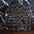Board Pendulum Dowsing Divination Board Set Wall Sign Black Wooden Spirit Board