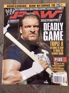 WWE RAW Magazin November 2005 Triple H Deadly Game Ashley Massaro Wrestling WWF - Bild 1 von 15