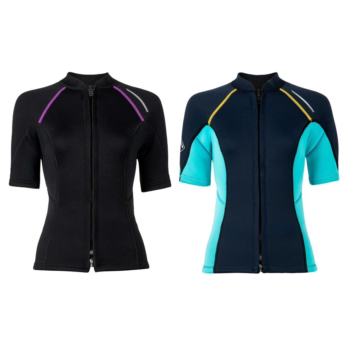 Damen-Badeanzug Mit Kurzarm – Zweiteiliges Design Für Schwimmbad, SPA Und Strand