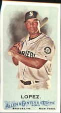 2010 Topps Allen and Ginter A and G Back #18 Jose Lopez MARINERS  R41036
