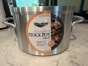 New Vollrath Wear Ever Stock Pot Classic Made in USA 6.25H x10'' W 67508 - Picture 1 of 7