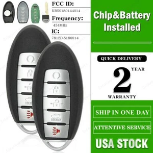 Replacement Keyless Smart Remote Key Fob For Nissan Altima Maxima 2013 2014 2015 - Picture 1 of 12