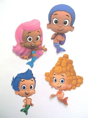 3D U Pick Scooby Doo Pitufo Burbuja Guppies Libro de Recortes Tarjeta Papel Adorno Foto 1 de 4