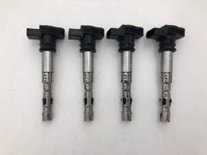 2008-2009 Volkswagen Set of 4 Ignition Coils OEM 06F-905-115-F - Picture 1 of 10
