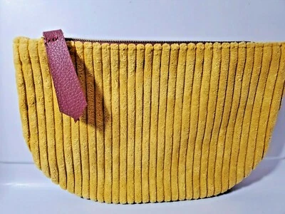 Ipsy Glam Bag (Bag Only) - Yellow / Red - New