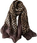 NUWEERIR Womens 100% Large Mulberry Silk Scarf Long Satin Scarf Fashion Designer