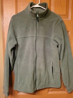 Columbia Youth Fleece Jacket Green Size 18-20 - Image 1 of 3