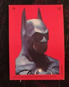 1989 TOPPS BATMAN STICKER #12 - Picture 1 of 2