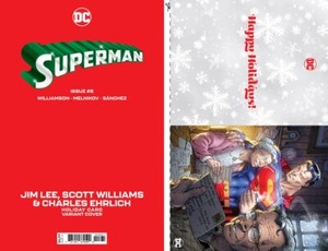 SUPERMAN #8 - DC Holiday Card Special Edition Variant - NM - DC - Presale 11/21