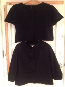 Women's Large BCBG Max Azira Black Blazer - Picture 1 of 12