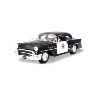 10-31295 Bburago Maisto - Buick Century Police (1955) - Scala 1:26 - Immagine 1 di 4